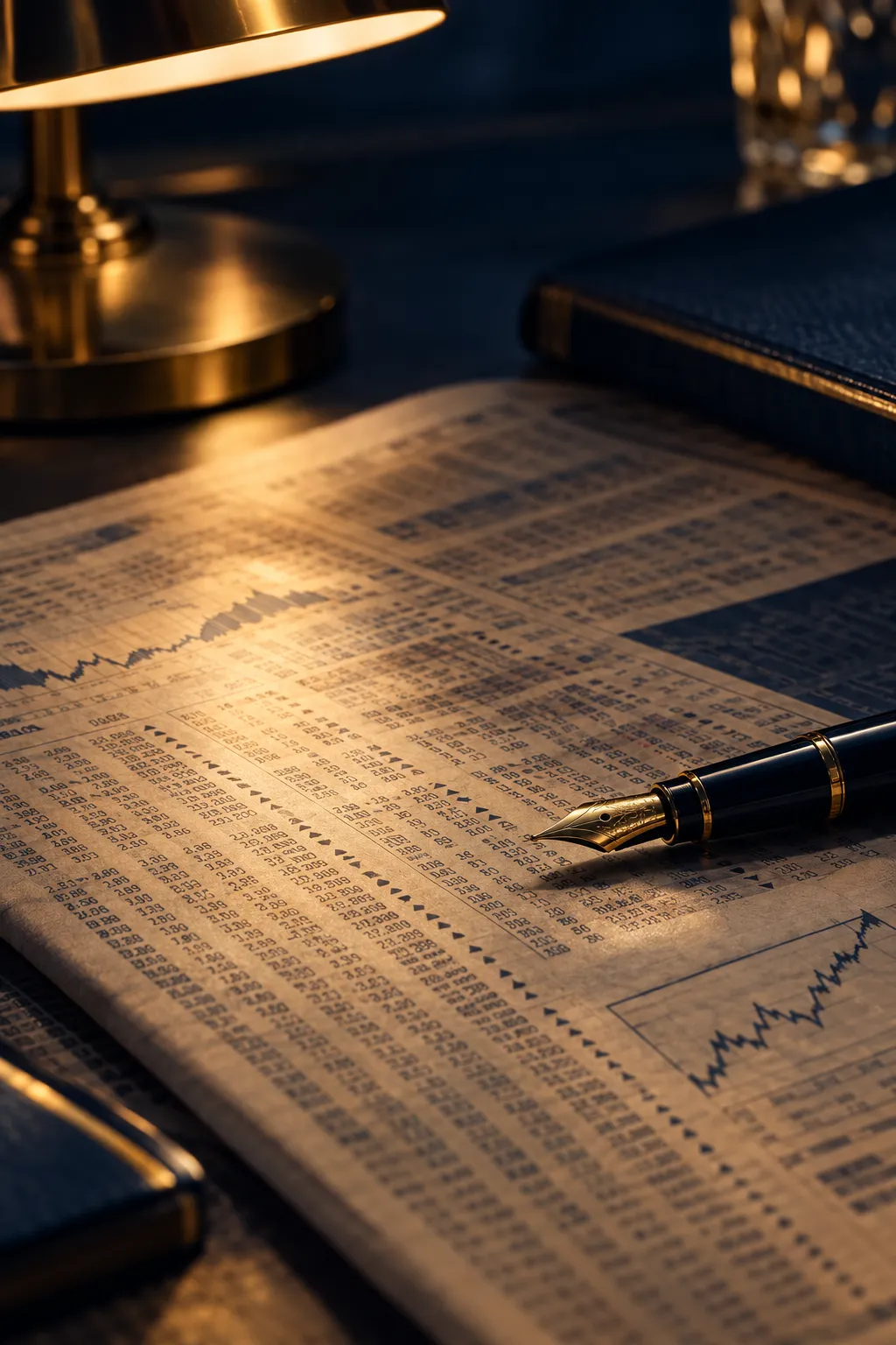 Financial pages
